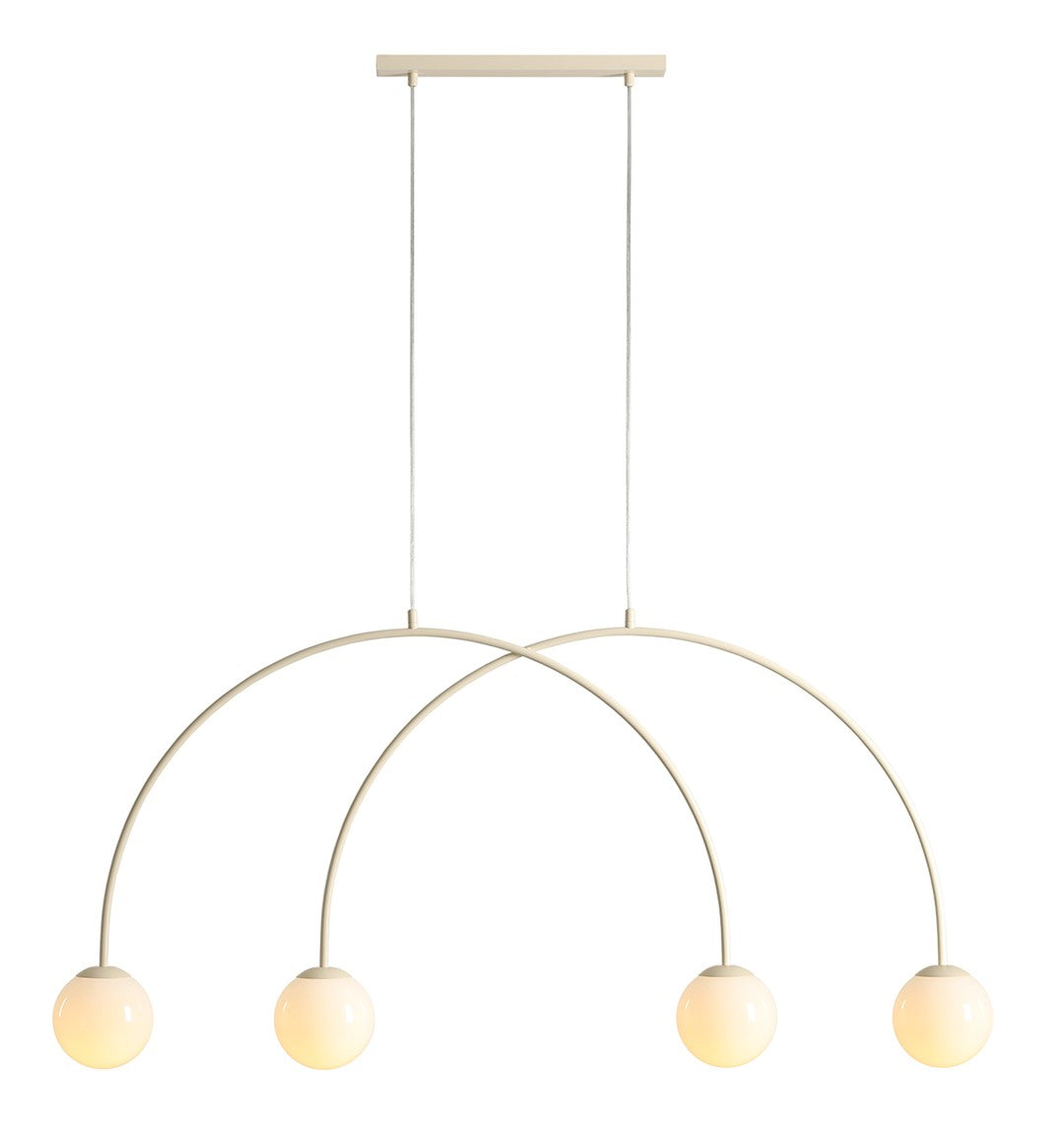 Aldex LAMPA WISZĄCA UNA 4 CREAM S 1116L9_S