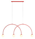 Aldex LAMPA WISZĄCA UNA 4 RED CHILLI L 1116L19_L