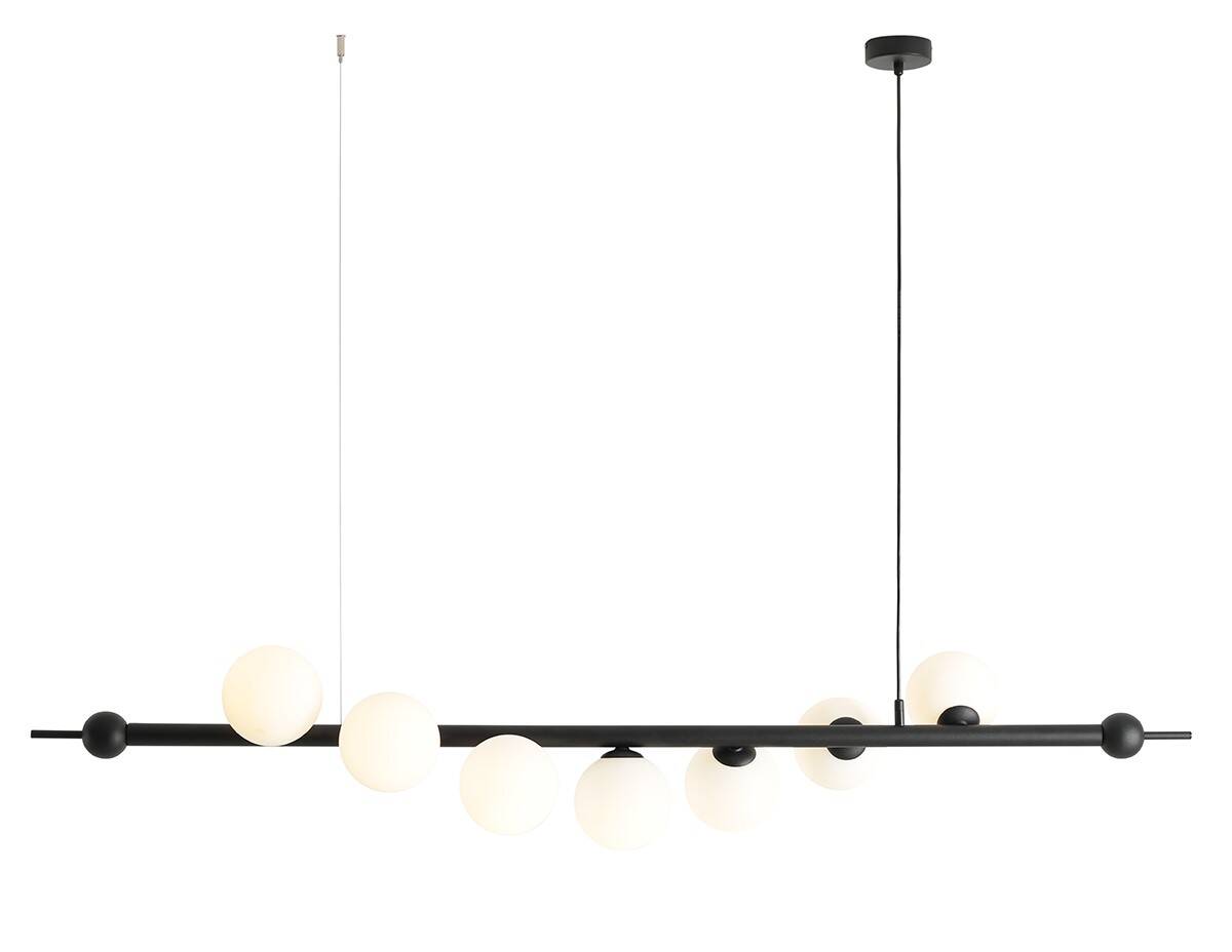 Aldex LAMPA WISZĄCA WAVE 7 BLACK 1115T1