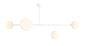 Aldex  LAMPA sufitowa DIONE 4 WHITE |  Biały 1092PL_L