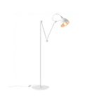 Aldex Lampa podłogowa AIDA 814A, biała, 1x60W E27