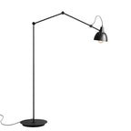 Aldex Lampa podłogowa AIDA 842A, czarna, 1x60W E27
