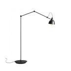Aldex Lampa podłogowa AIDA 842A, czarna, 1x60W E27