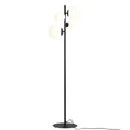 Aldex Lampa podłogowa BLOOM 1091A1 czarna 2x40W E14 + 2x60W E27