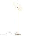 Aldex Lampa podłogowa BLOOM 1091A30 złoty/biały 2x40W E14 + 2x60W E27