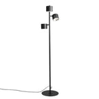 Aldex Lampa podłogowa BOT 1047A, czarna, 3x35W GU10
