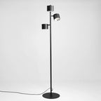 Aldex Lampa podłogowa BOT 1047A, czarna, 3x35W GU10