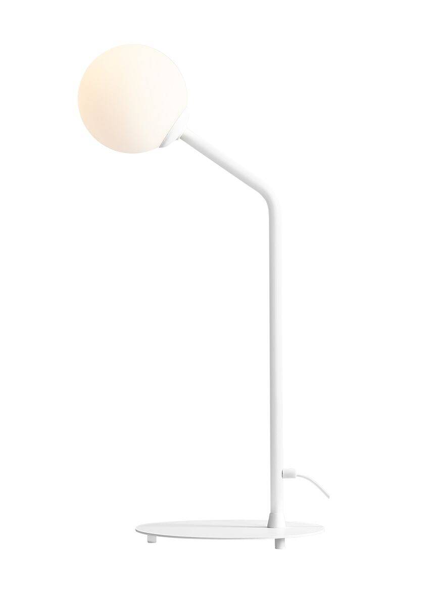 Aldex Lampa stołowa/biurkowa PURE 1064B, biała, 1x40W E14
