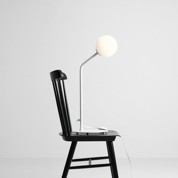 Aldex Lampa stołowa/biurkowa PURE 1064B, biała, 1x40W E14