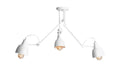 Aldex Lampa sufitowa AIDA 3, 814PL_E, biała, 3x60W E27