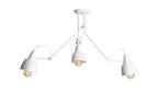 Aldex Lampa sufitowa AIDA 3, 814PL_E, biała, 3x60W E27