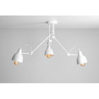 Aldex Lampa sufitowa AIDA 3, 814PL_E, biała, 3x60W E27