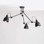 Aldex Lampa sufitowa AIDA 3, 842PL_E, czarna, 3x60W E27