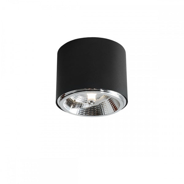 Aldex Lampa sufitowa BOT 1047PL_G, czarna, 1x35W GU10