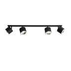 Aldex Lampa sufitowa BOT 2x2, 1047PL_L1, czarna, 4x35W GU10