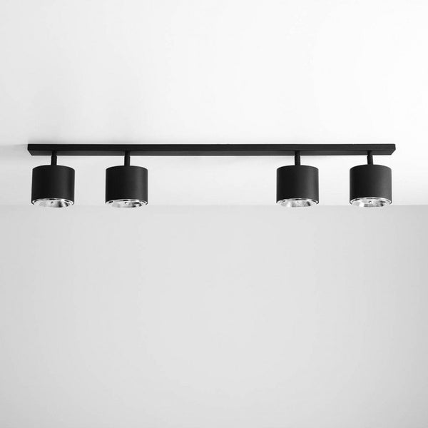 Aldex Lampa sufitowa BOT 2x2, 1047PL_L1, czarna, 4x35W GU10