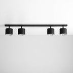 Aldex Lampa sufitowa BOT 2x2, 1047PL_L1, czarna, 4x35W GU10