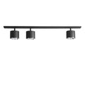 Aldex Lampa sufitowa BOT 3, 1047PL_E, czarna, 3x35W GU10