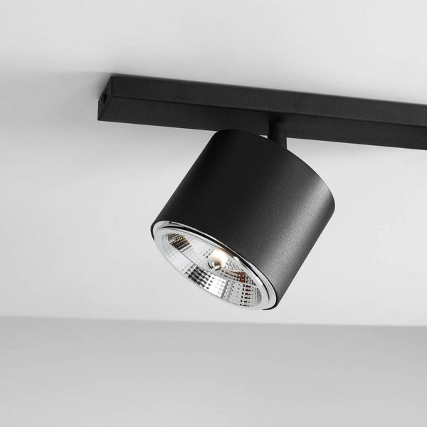 Aldex Lampa sufitowa BOT 3, 1047PL_E, czarna, 3x35W GU10