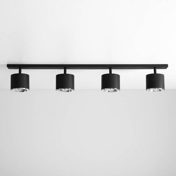 Aldex Lampa sufitowa BOT 4, 1047PL_L, czarna, 4x35W GU10