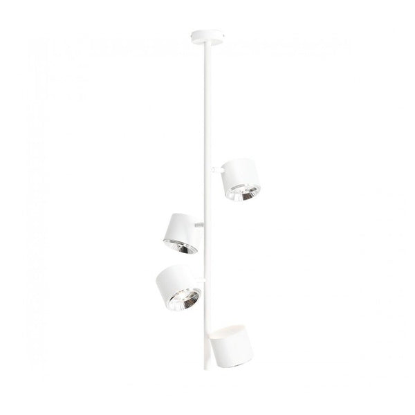 Aldex Lampa sufitowa BOT 4 PIONOWA 1046PL_L2, biała, 4x35W GU10