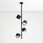 Aldex Lampa sufitowa BOT 4 PIONOWA 1047PL_L2, czarna, 4x35W GU10