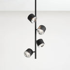 Aldex Lampa sufitowa BOT 4 PIONOWA 1047PL_L2, czarna, 4x35W GU10