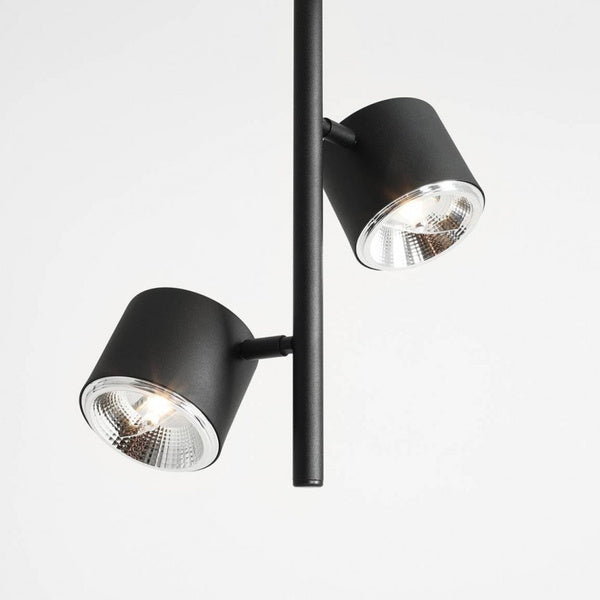 Aldex Lampa sufitowa BOT 4 PIONOWA 1047PL_L2, czarna, 4x35W GU10