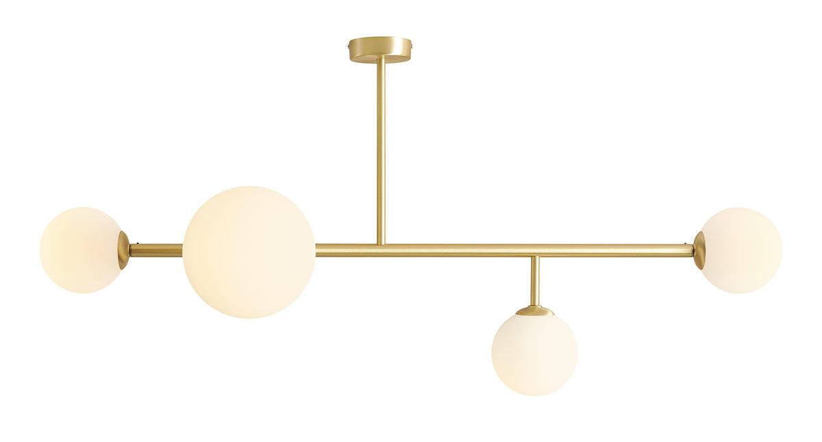 Aldex  Lampa sufitowa DIONE CEILING 4 BRASS  |  Mosiądz  1092PL_L40