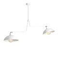Aldex Lampa sufitowa ESPACE 2, 1036H, biała, 2x60W E27