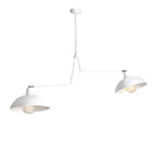 Aldex Lampa sufitowa ESPACE 2, 1036H, biała, 2x60W E27