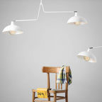 Aldex Lampa sufitowa ESPACE 2, 1036H, biała, 2x60W E27