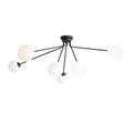 Aldex Lampa sufitowa HOLM 6, 1082PL_K1, czarny/biały, 6x40W E14