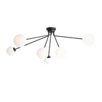 Aldex Lampa sufitowa HOLM 6, 1082PL_K1, czarny/biały, 6x40W E14