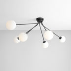 Aldex Lampa sufitowa HOLM 6, 1082PL_K1, czarny/biały, 6x40W E14