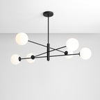 Aldex Lampa sufitowa HOMME 6, 1090PL_K1, czarny/biały, 6x40W E14