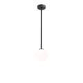 Aldex Lampa sufitowa PINNE MEDIUM BLACK 1080PL_G1_M, czarny/biały, 1x40W E14