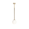 Aldex Lampa sufitowa PINNE MEDIUM GOLD 1080PL_G30_M, złoty/biały, 1x40W E14