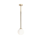 Aldex Lampa sufitowa PINNE MEDIUM GOLD 1080PL_G30_M, złoty/biały, 1x40W E14