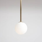 Aldex Lampa sufitowa PINNE MEDIUM GOLD 1080PL_G30_M, złoty/biały, 1x40W E14