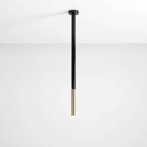 Aldex Lampa sufitowa STICK 1067PL_G1_M, czarny/złoty, 1x35W G9