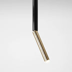 Aldex Lampa sufitowa STICK 1067PL_G1_M, czarny/złoty, 1x35W G9