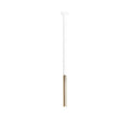 Aldex Lampa sufitowa STICK 1067PL_G_M, biały/złoty, 1x35W G9