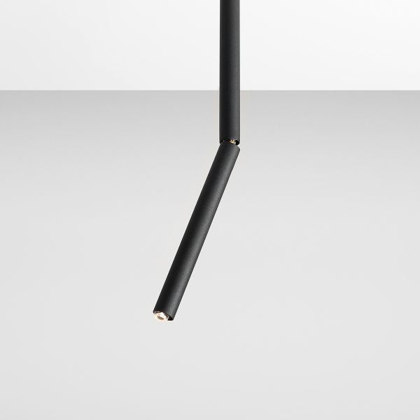Aldex Lampa sufitowa STICK 1084PL_G1_M, czarna, 1x35W G9