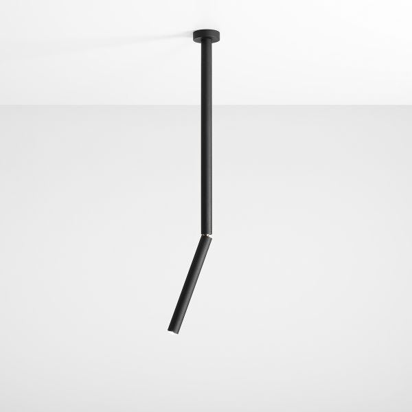 Aldex Lampa sufitowa STICK 1084PL_G1_M, czarna, 1x35W G9