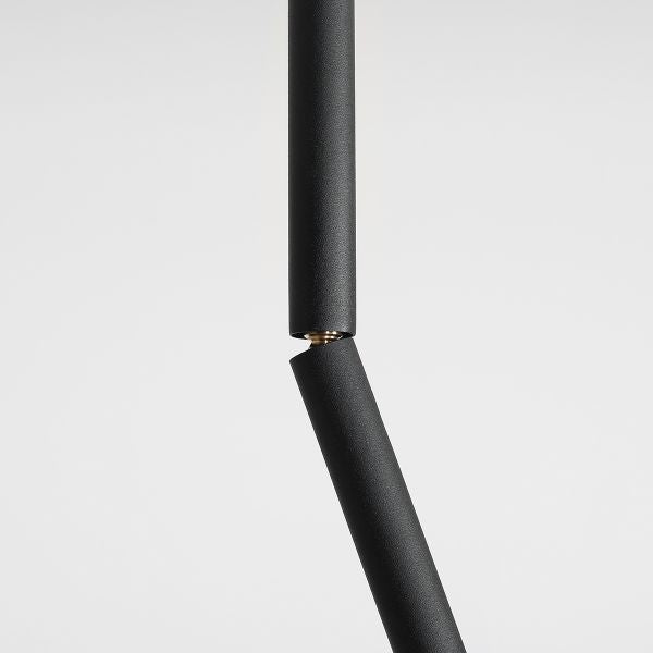 Aldex Lampa sufitowa STICK 1084PL_G1_M, czarna, 1x35W G9