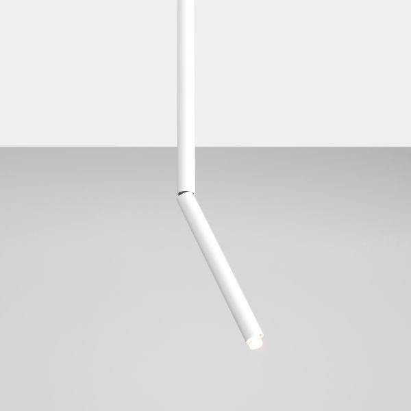 Aldex Lampa sufitowa STICK 1084PL_G_M, biała, 1x35W G9
