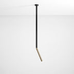 Aldex Lampa sufitowa STICK LONG, 1067PL_G1_L, czarny/złoty, 1x35W G9