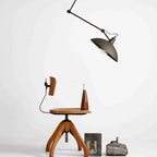 Aldex Lampa sufitowa na wysięgniku MELOS 808PL_G1, czarna, 1x60W E27