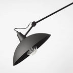 Aldex Lampa sufitowa na wysięgniku MELOS 808PL_G1, czarna, 1x60W E27